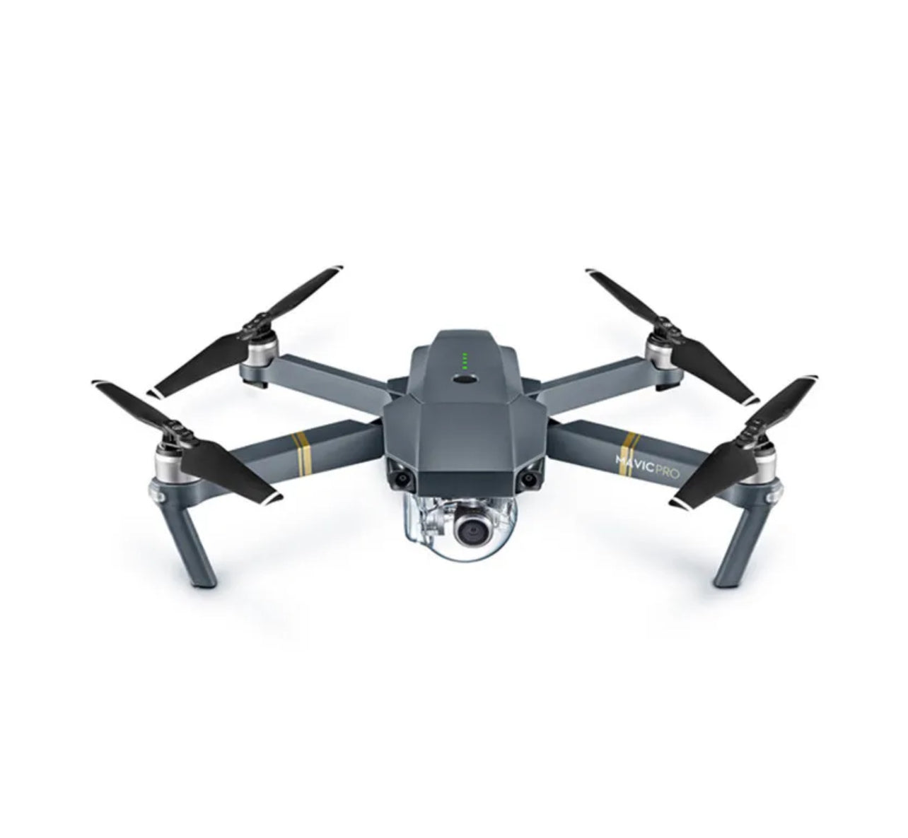 Kit de drone con mando a distancia DJI Mavic Pro Fly More Combo con hélice plegable, cuadrirrotor, 2 baterías, puerto de carga, adaptador de carga, bolsa de hombro