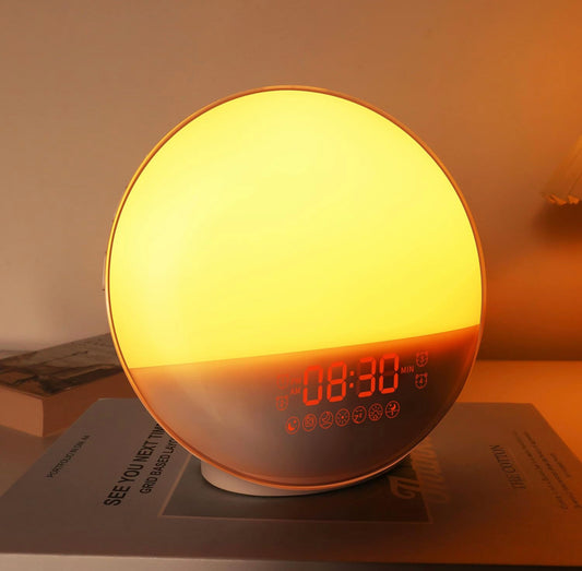 Reloj despertador simulador del amanecer