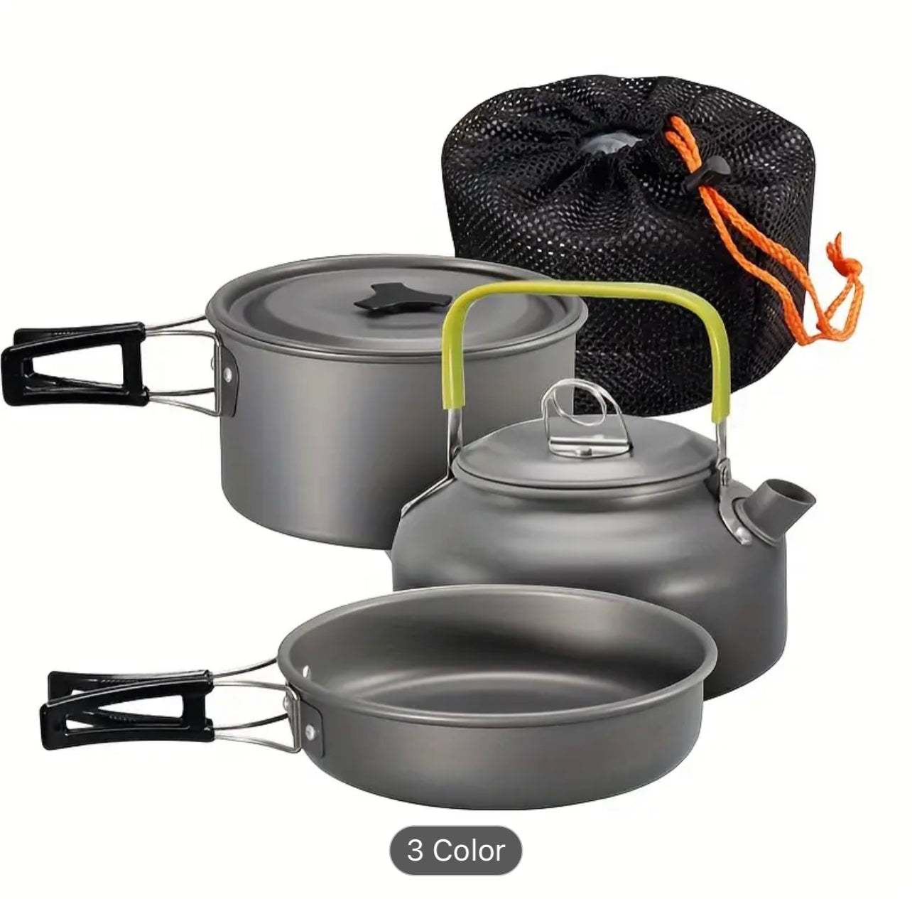 Camping cooking set